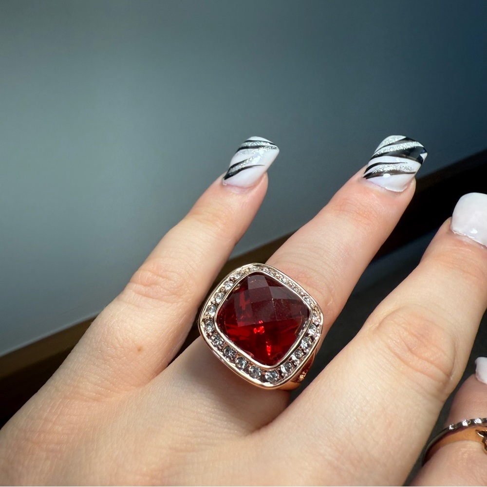 Red Ruby Ring - image 5